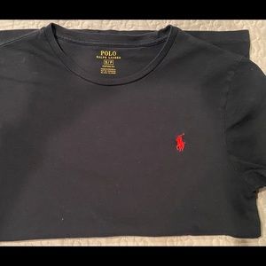 Polo by Ralph Lauren short sleeve black custom fit t shirt